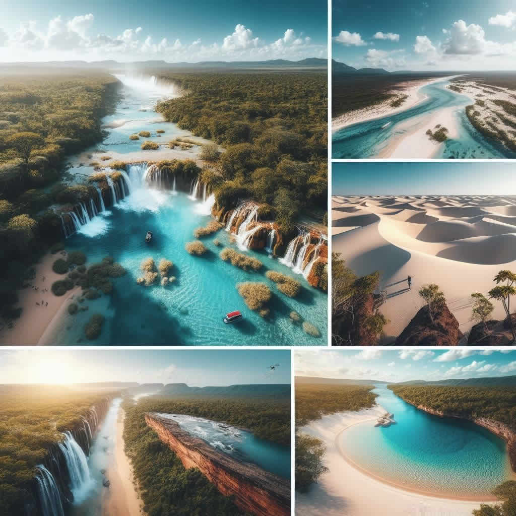 Comparação: Lençóis Maranhenses e Chapada Diamantina